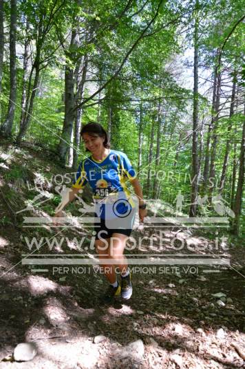 Sulle Tracce Del Lupo 2016: Salita dopo 2km dalla partenza